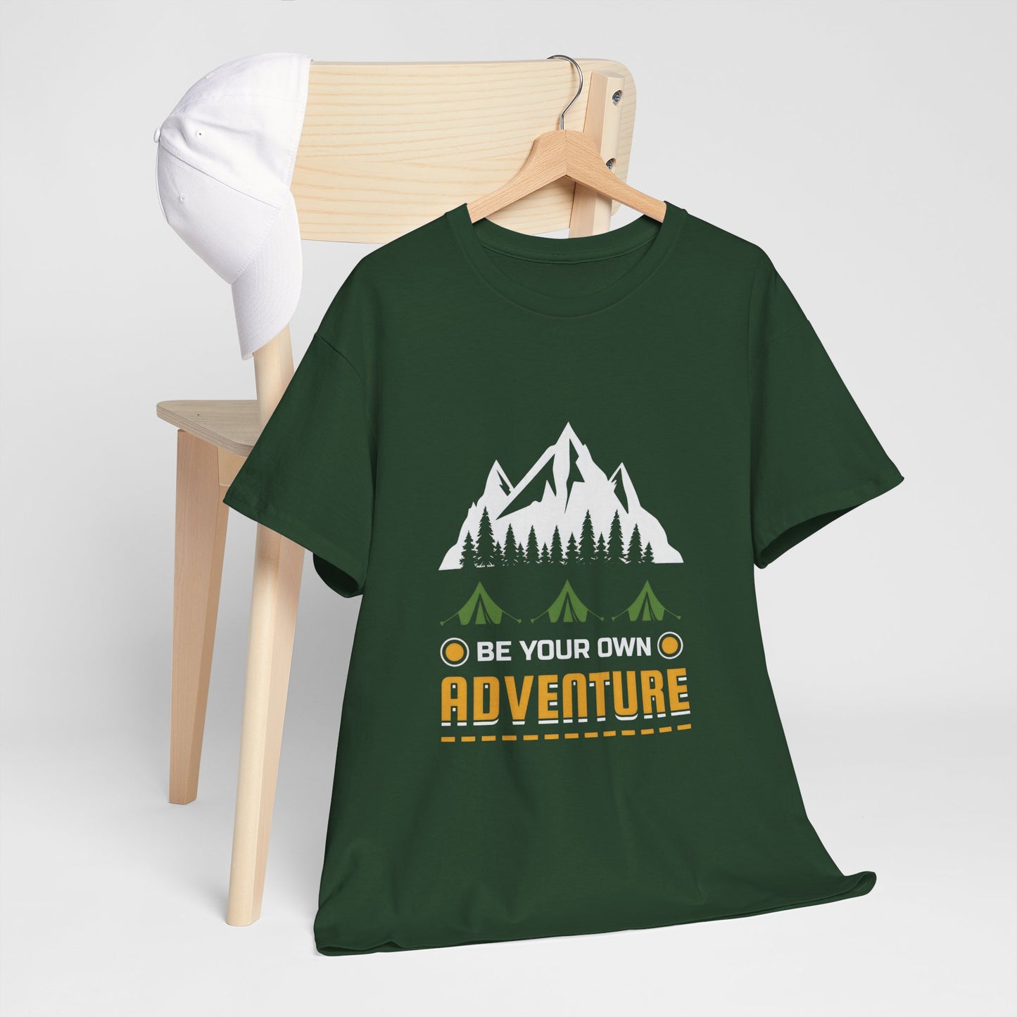 Adventure Tee - 'Be Your Own Adventure' Unisex Heavy Cotton T-Shirt
