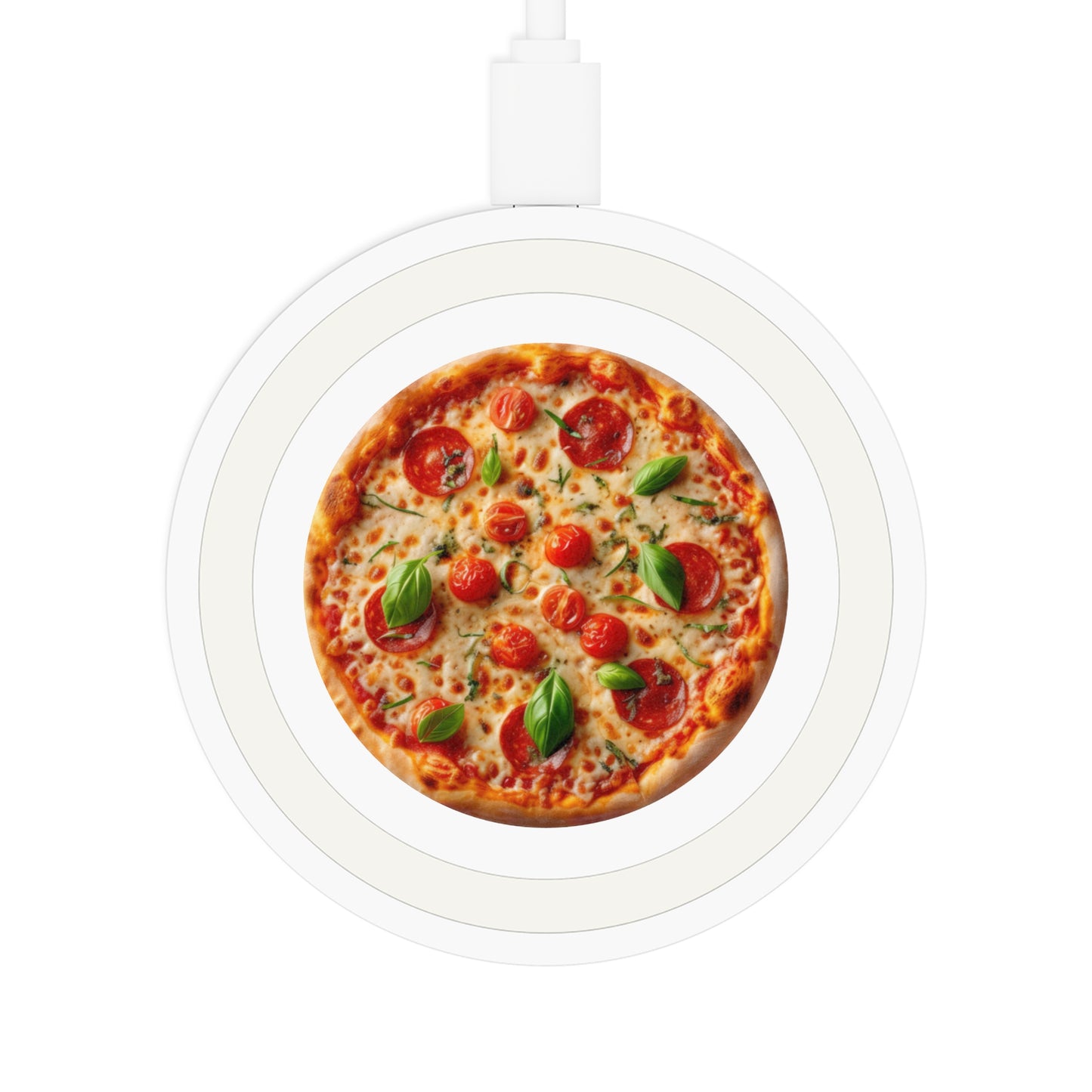 Mini Pizza Quake Wireless Charging Pad