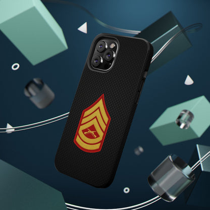 Rank Insignia Impact-Resistant Cases, Gunnery Sergeant