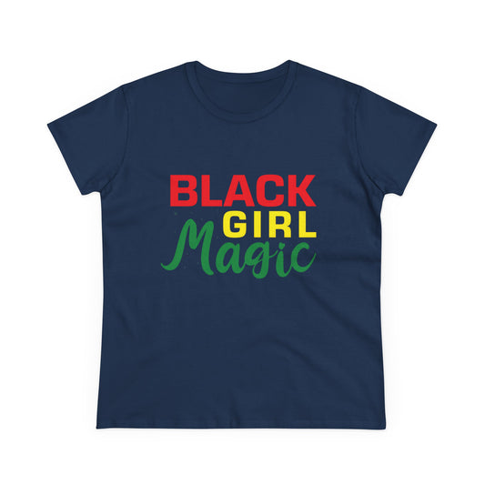 Black Girl Magic Cotton Tee - Celebrate Empowerment and Culture
