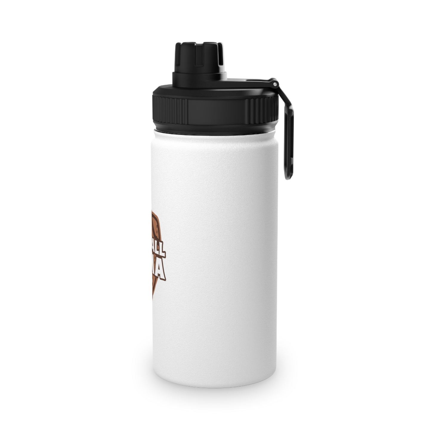 Football Mama Stainless Steel Water Bottle, Sports Lid