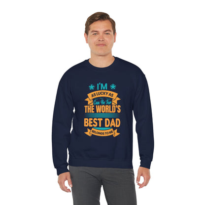World's Best Dad Sweatshirt | Unisex Heavy Blend™ Crewneck