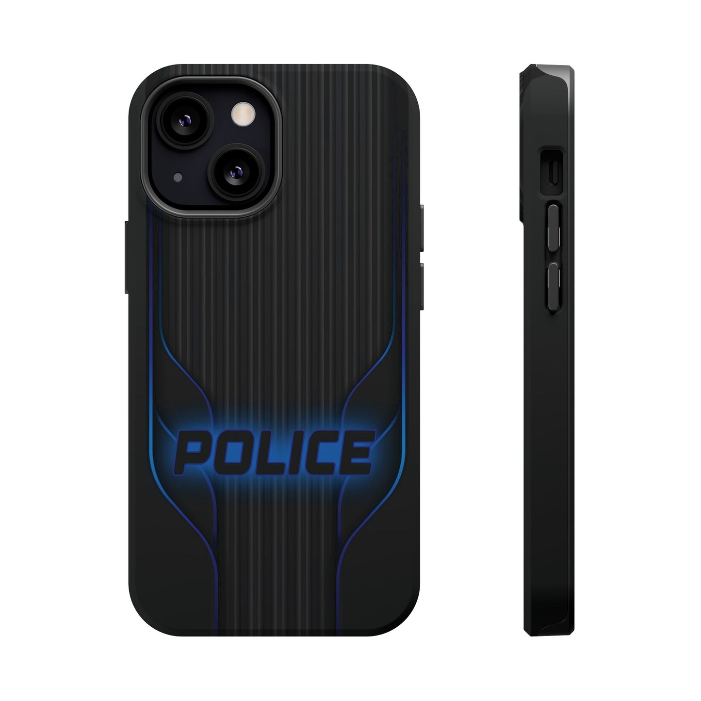 Police Magnetic Phone Cases, Blue Light