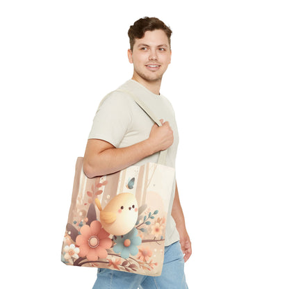 Pastel Canary Tote Bag