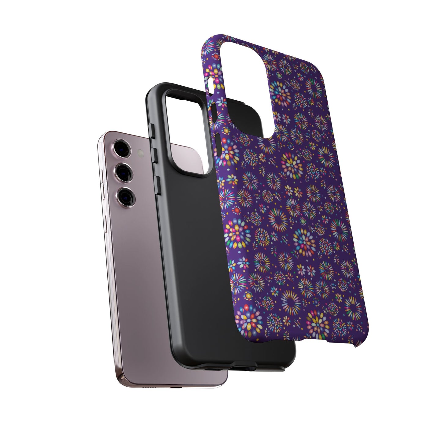 Vibrant Vibes Tough Cases / Purple