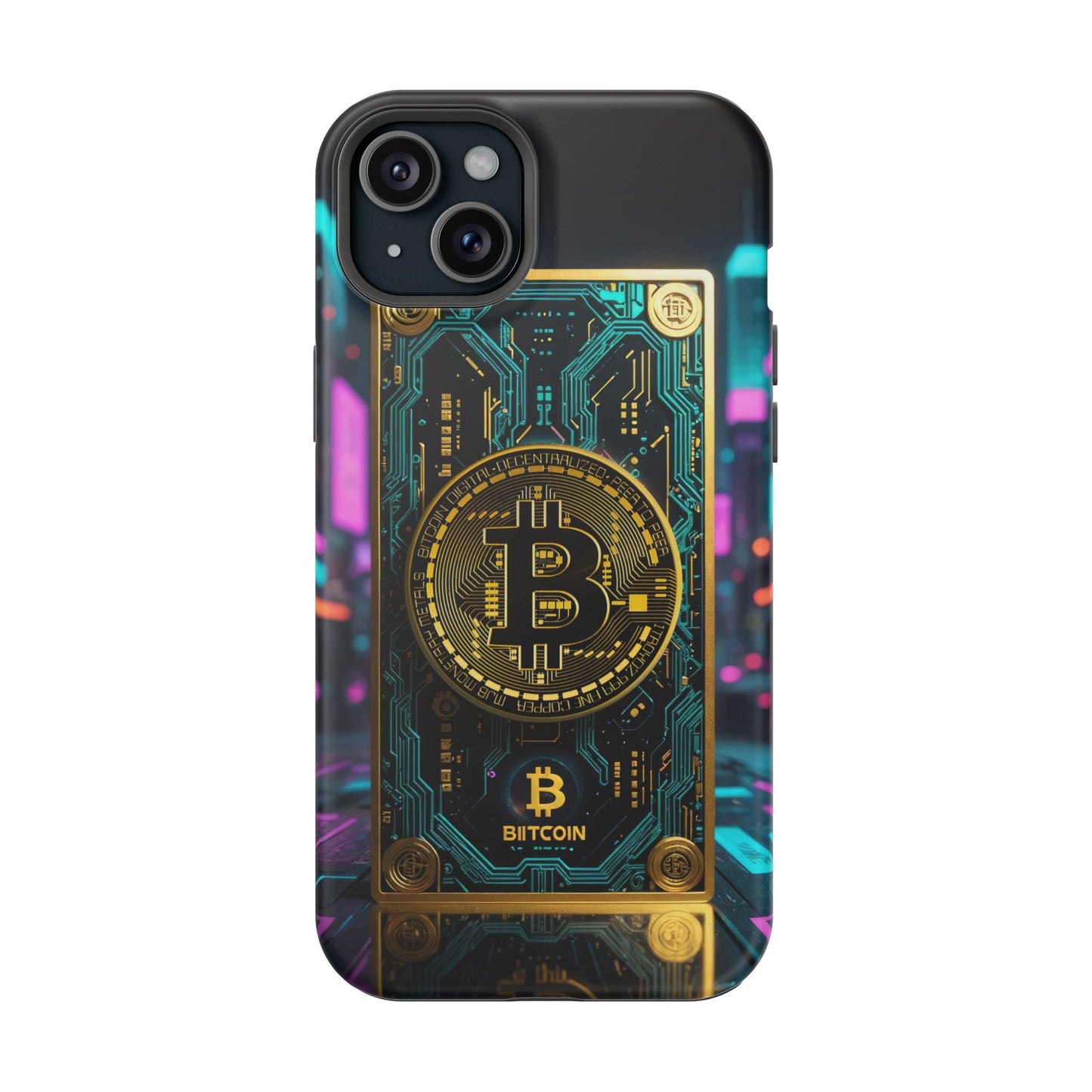 Bitcoin Magnetic Phone Case, Unique Phone Cover