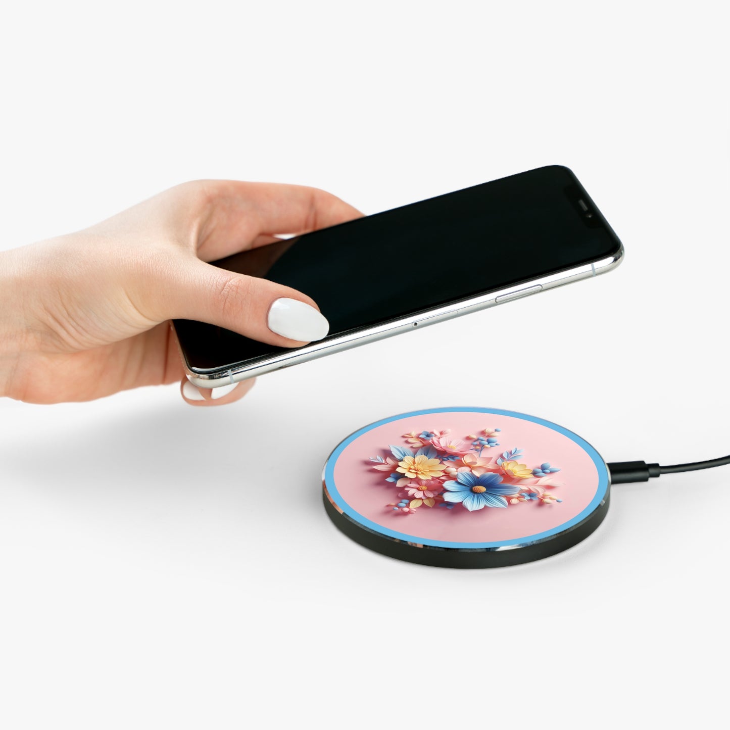 Soft Floral Heaven Wireless Charger