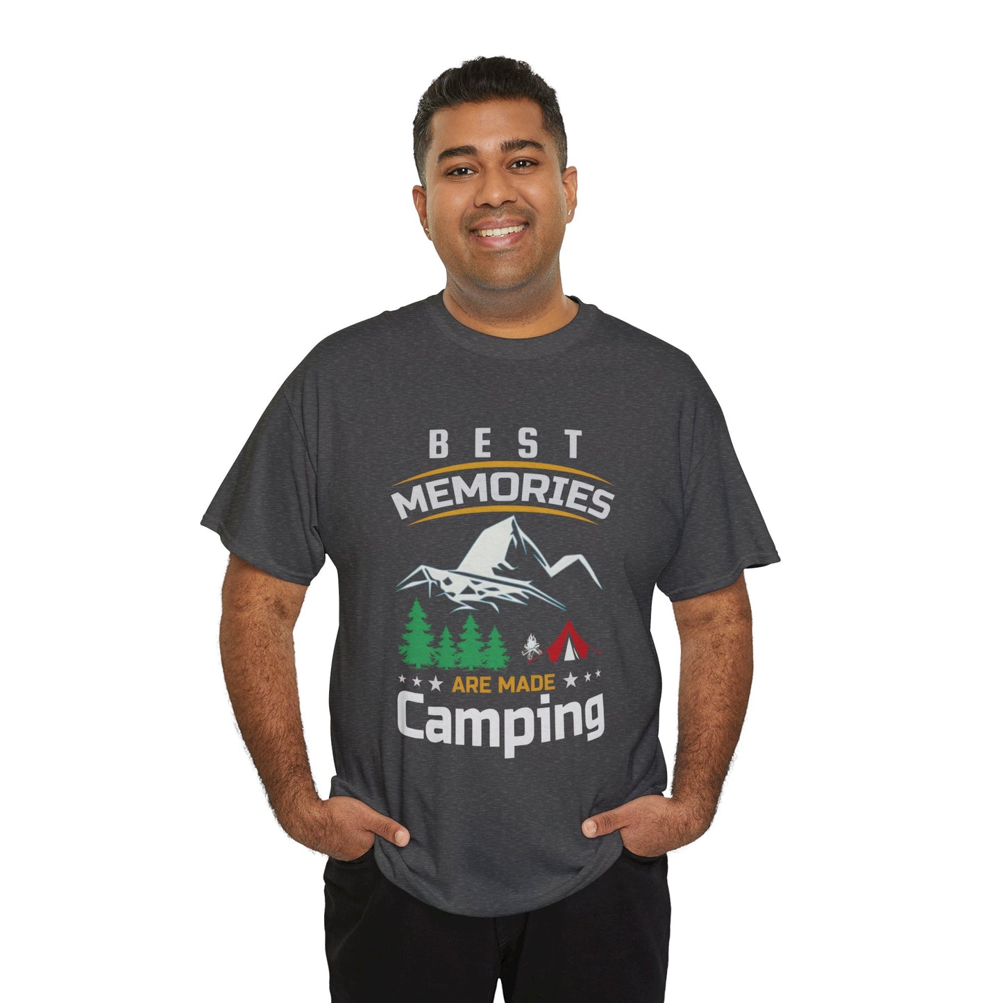 Camping Memories Unisex Heavy Cotton Tee