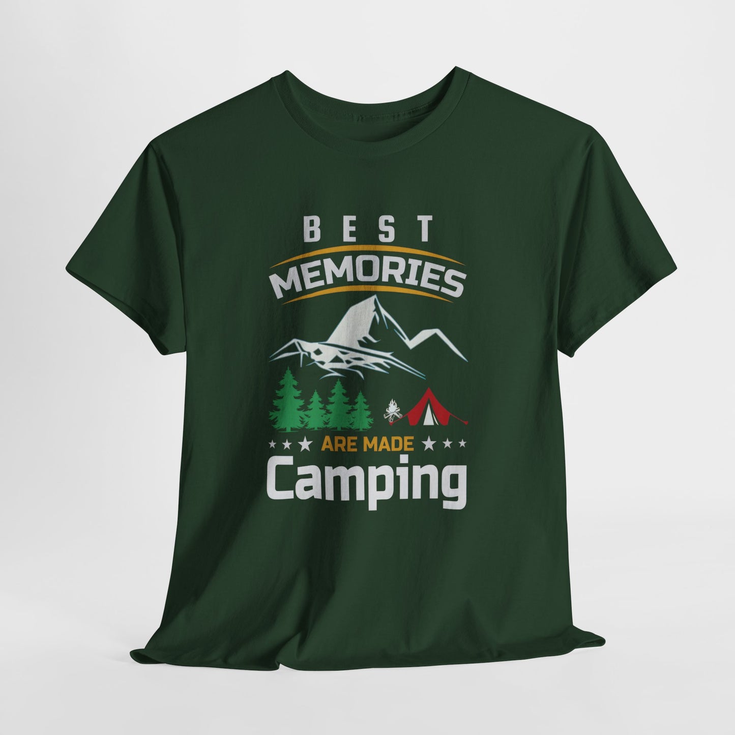Camping Memories Unisex Heavy Cotton Tee