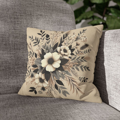 Autumn's Embrace Spun Polyester Square Pillowcase