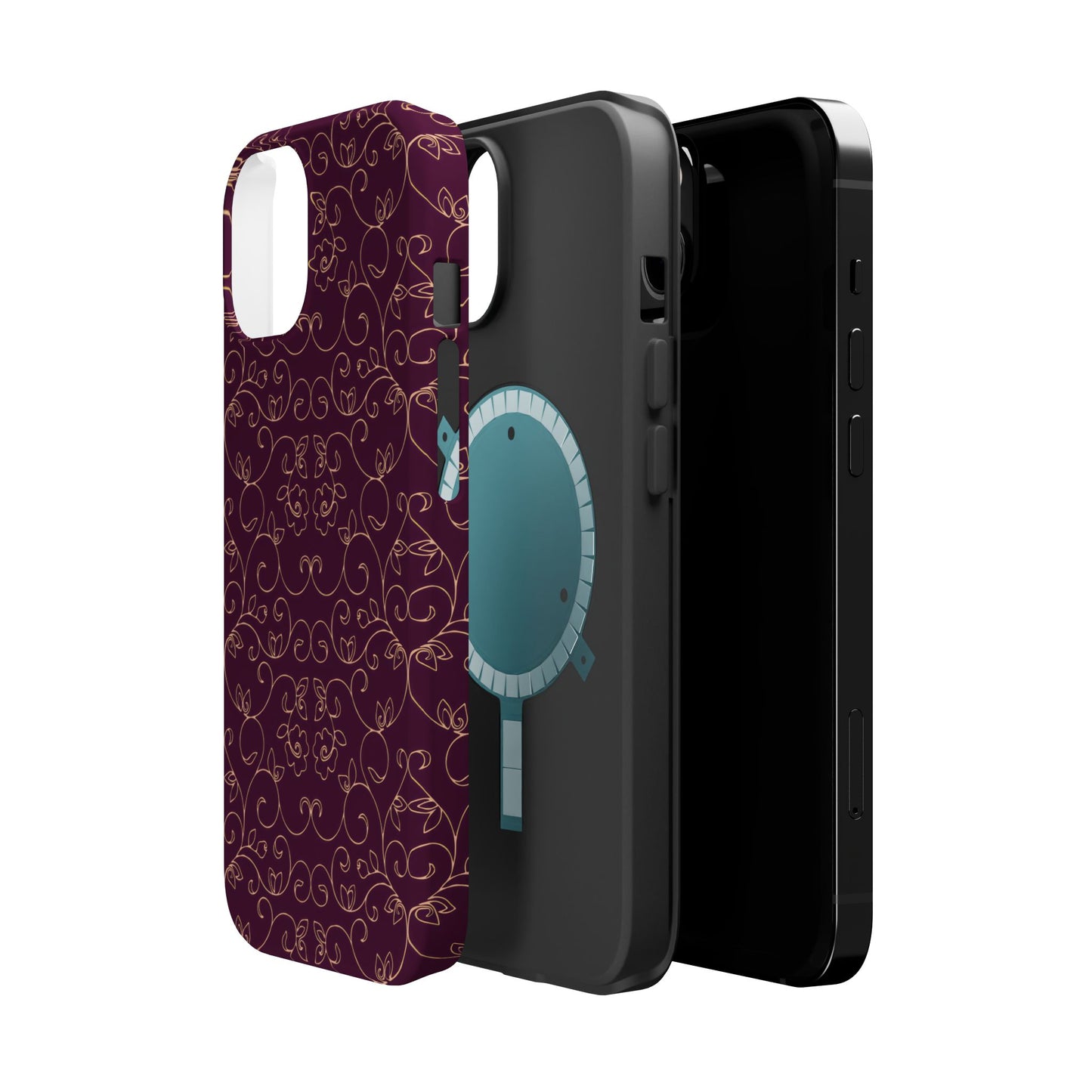Luxury Serial Magnetic Phone Case, Royal