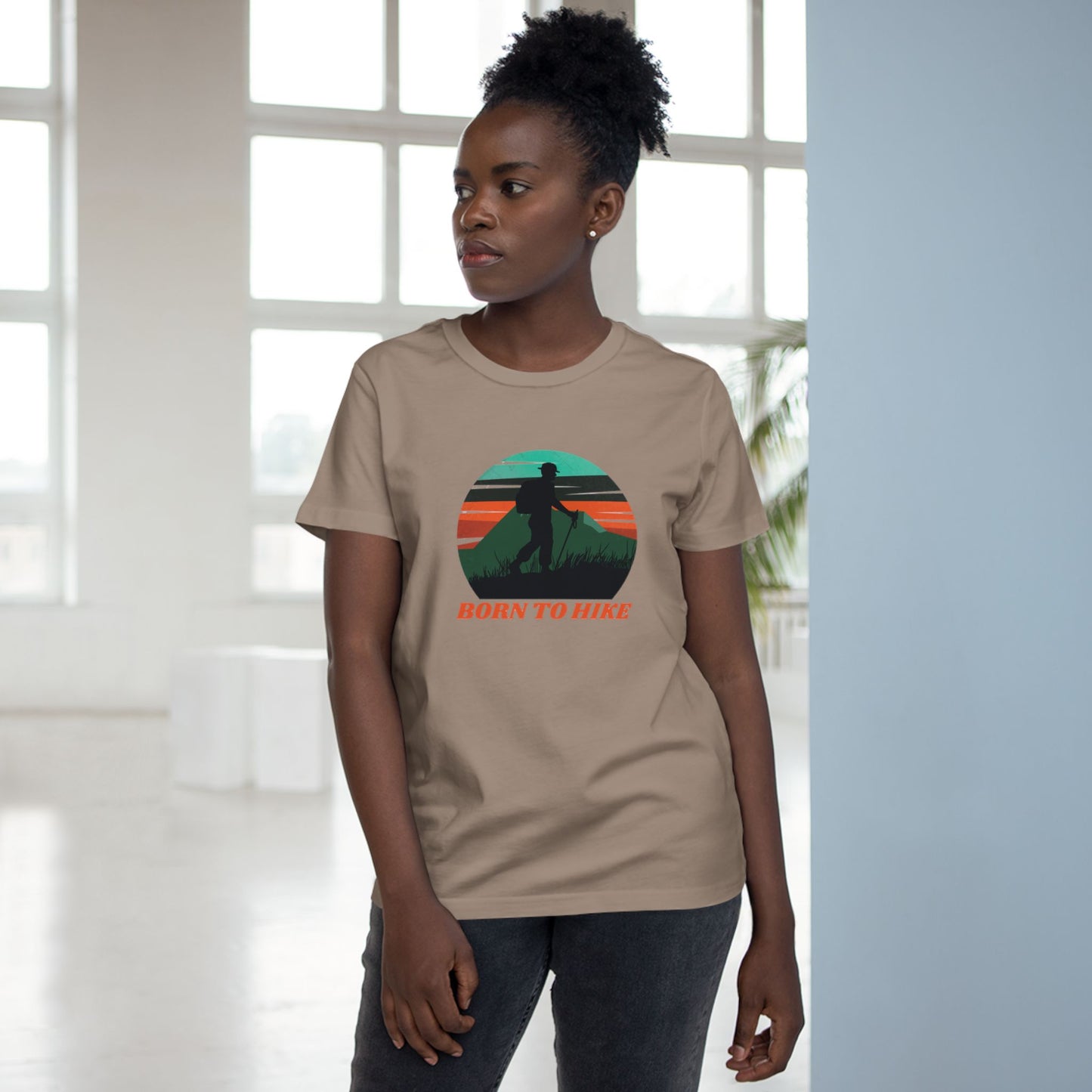 Born To Hike Women’s Maple Tee