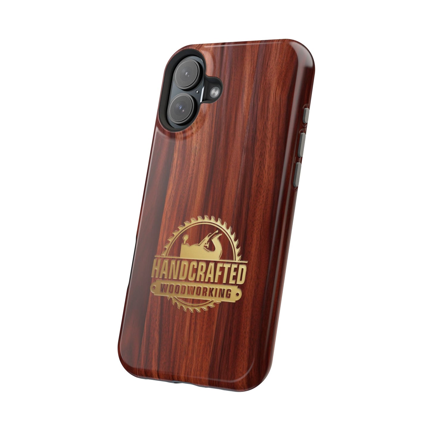 Woodworking Logo Magnetic iPhone Case