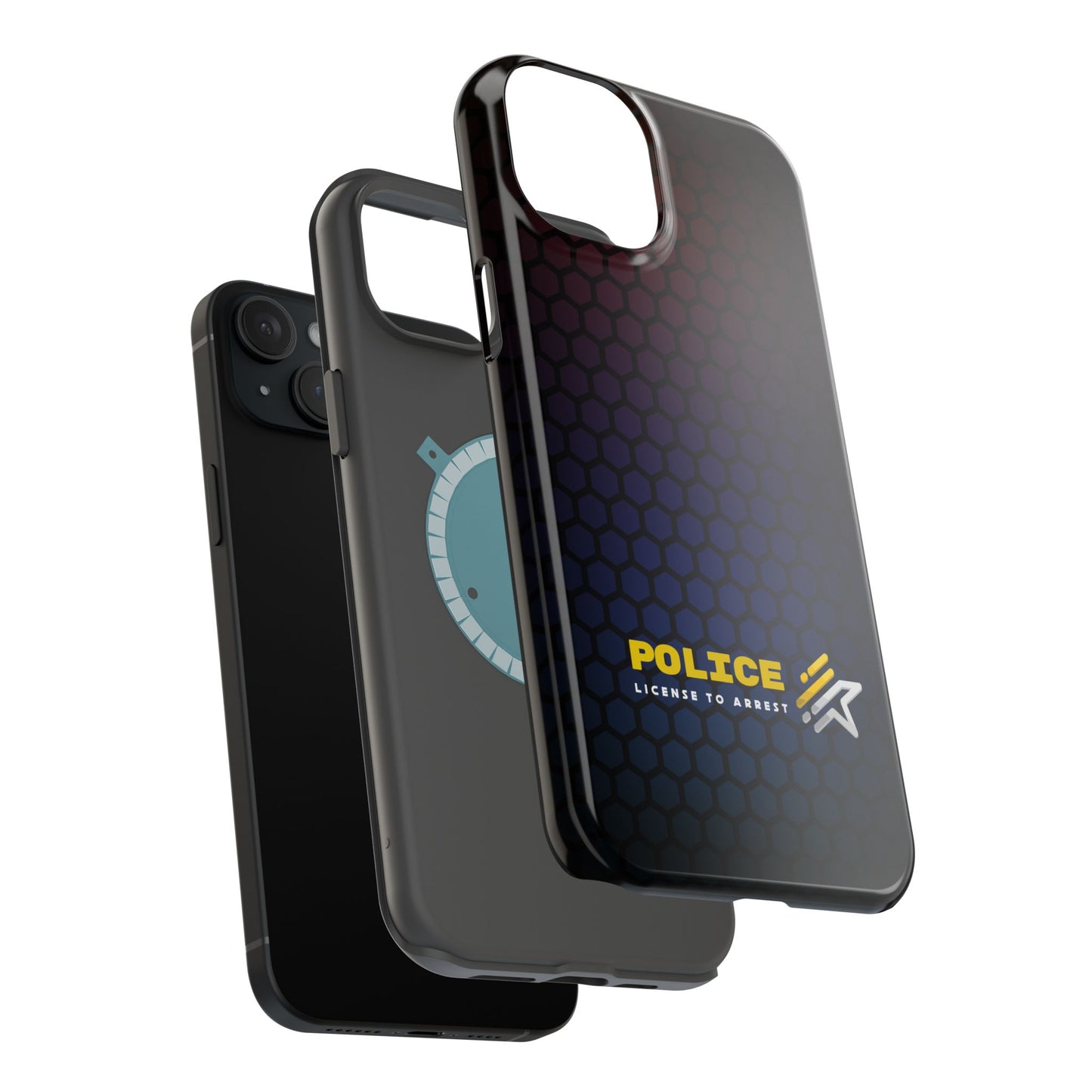 Police Magnetic iPhone Cases, License To Arrest