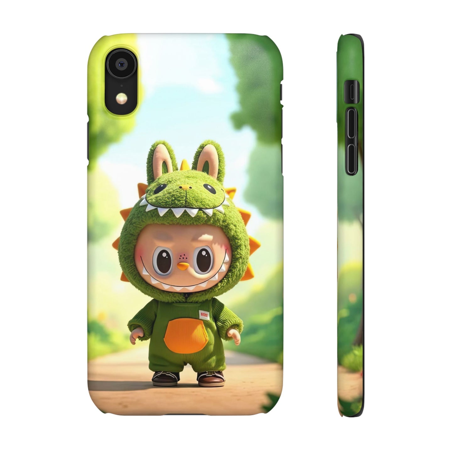 The Monsters Snap Case for iPhone Models – Playful Dinosaur Design