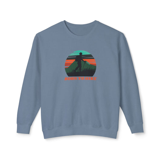 Born To Hike Lightweight Crewneck Sweatshirt