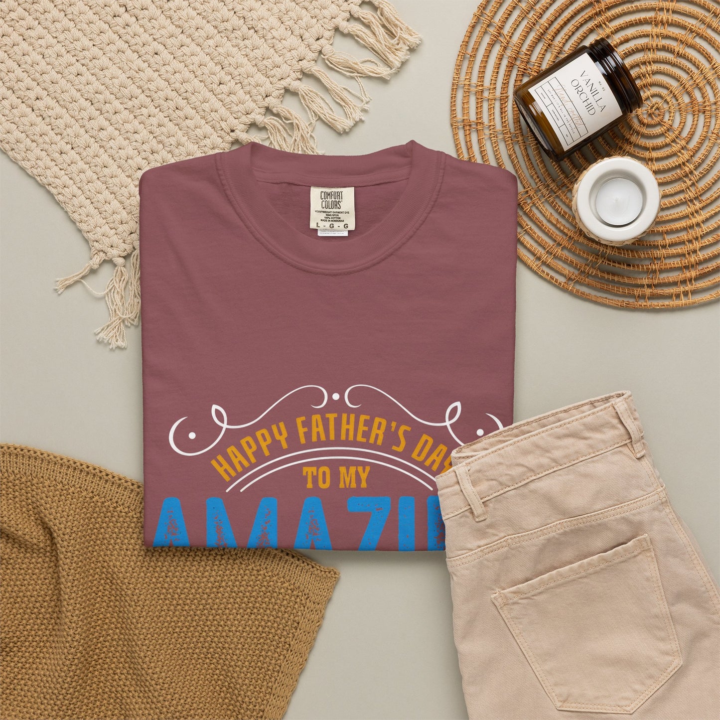 Father's Day Gift T-Shirt for Amazing Step-Dad