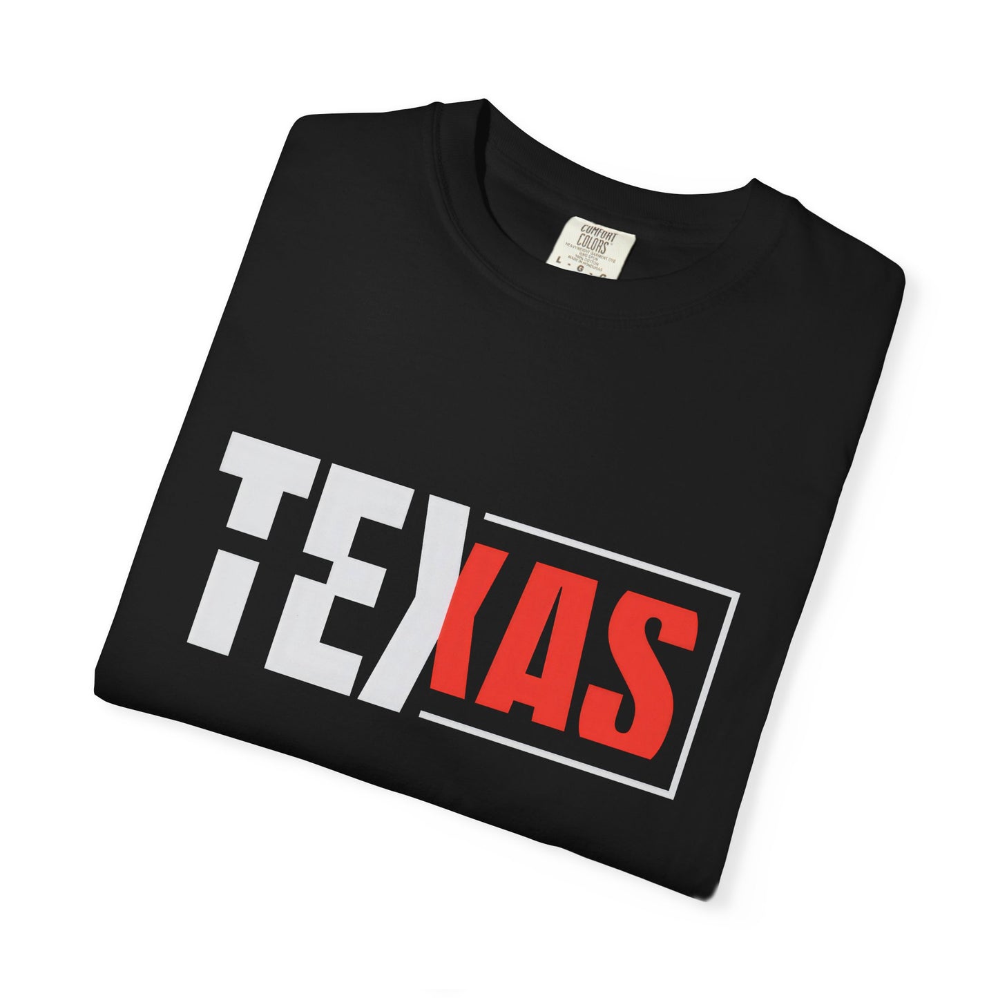 Texas Graphic Unisex Garment-Dyed T-Shirt - Casual Style for State Pride