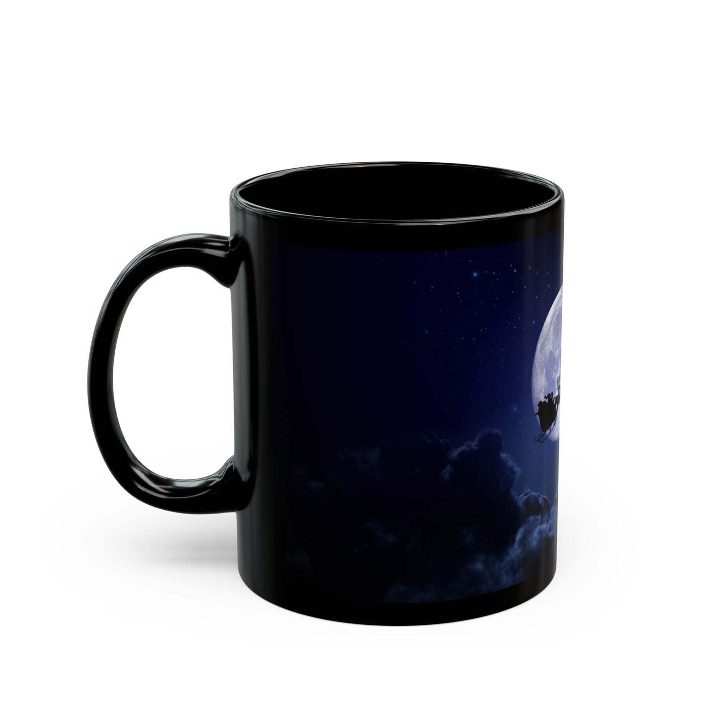 Holy Night Black Mug - 11oz, 15oz