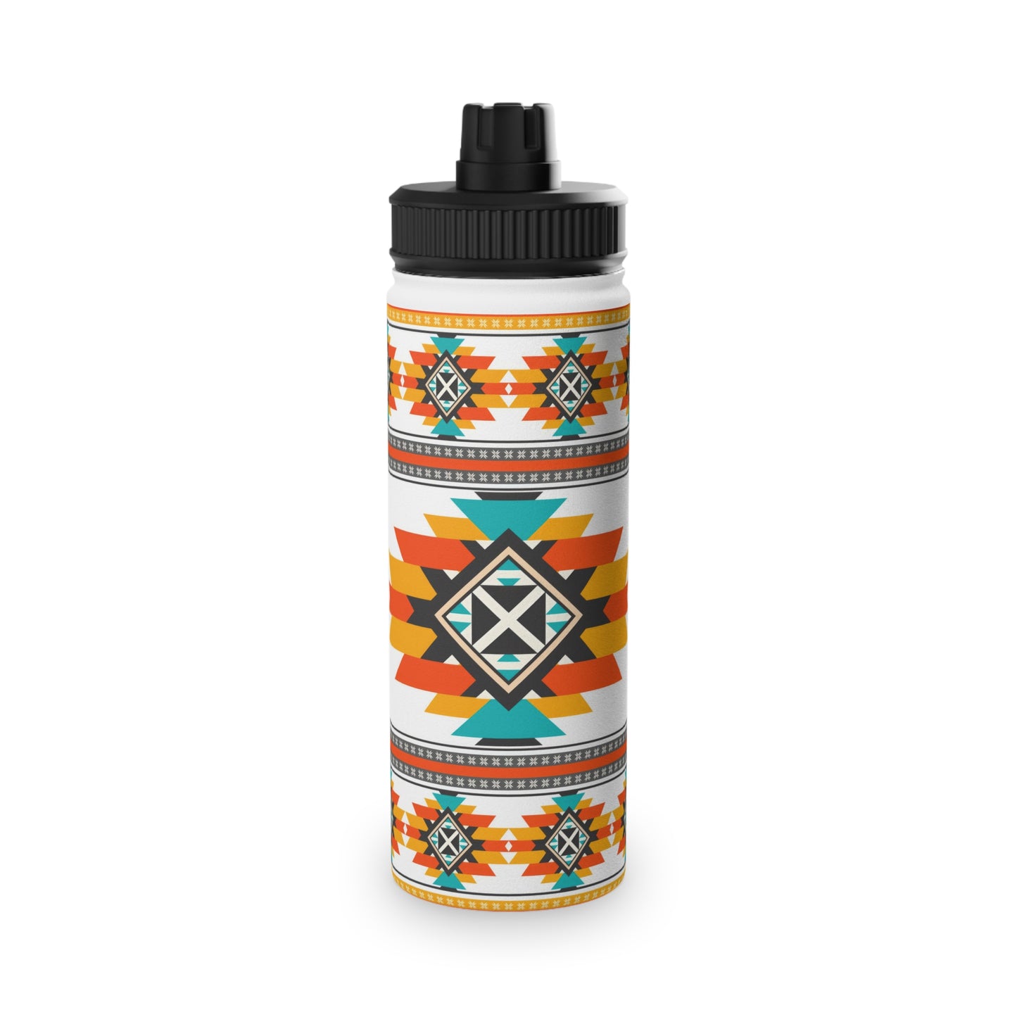 Native Harmony Stainless Steel Water Bottle, Sports Lid