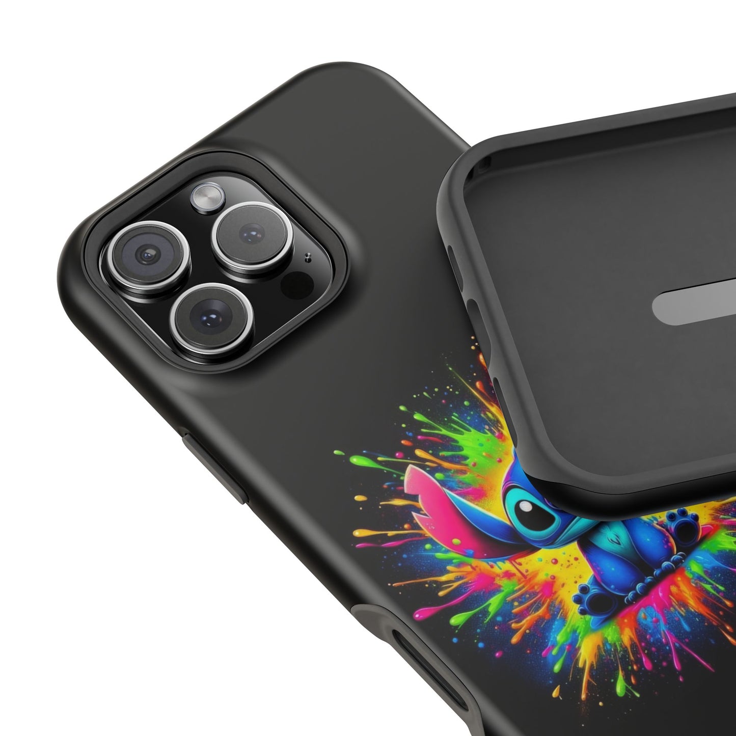 Colorful Cartoon Phone Case, Magnetic Tough Cover