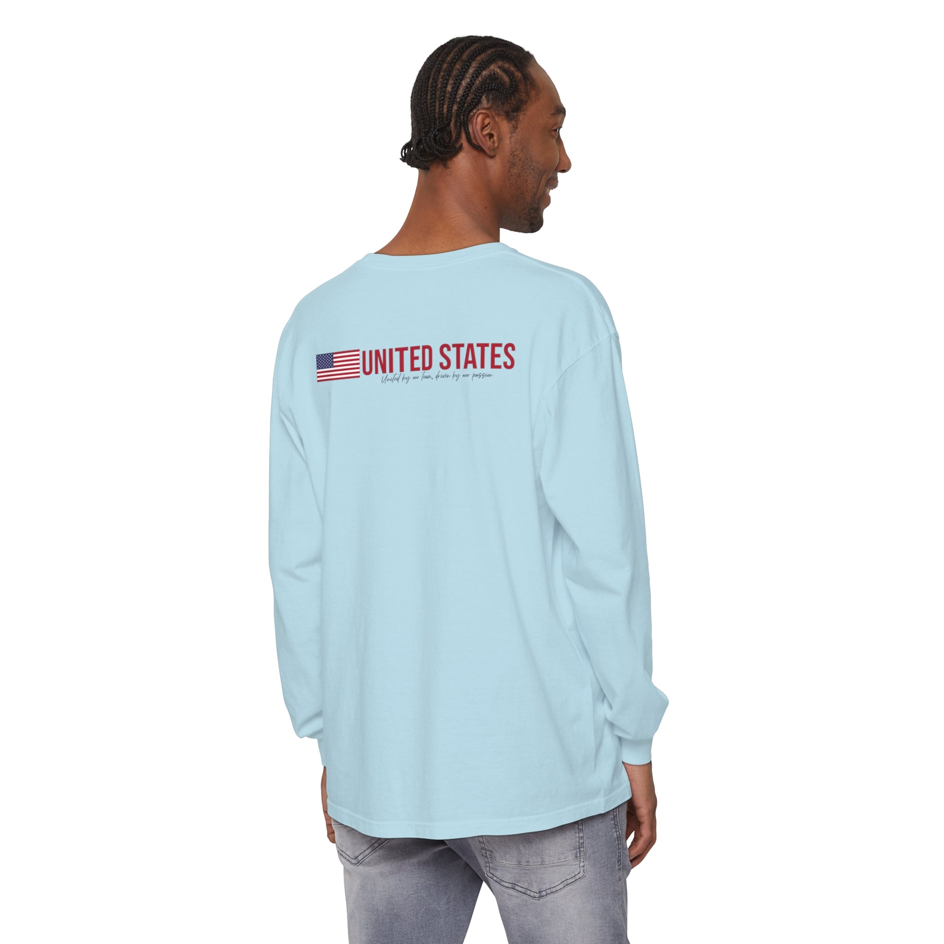 Patriotic Long Sleeve T-Shirt - One Nation, One Dream