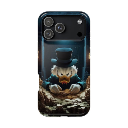 Magnetic Phone Case - Scrooge McDuck Design