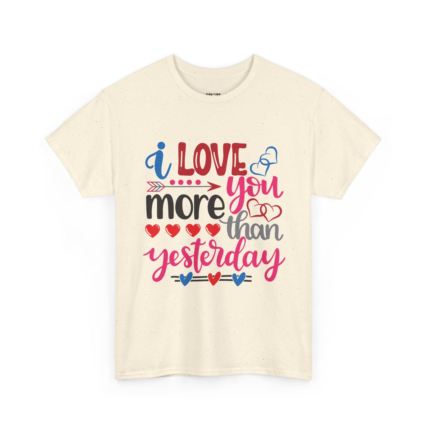 I Love You More Than  Tee, Anniversary Gift Shirt