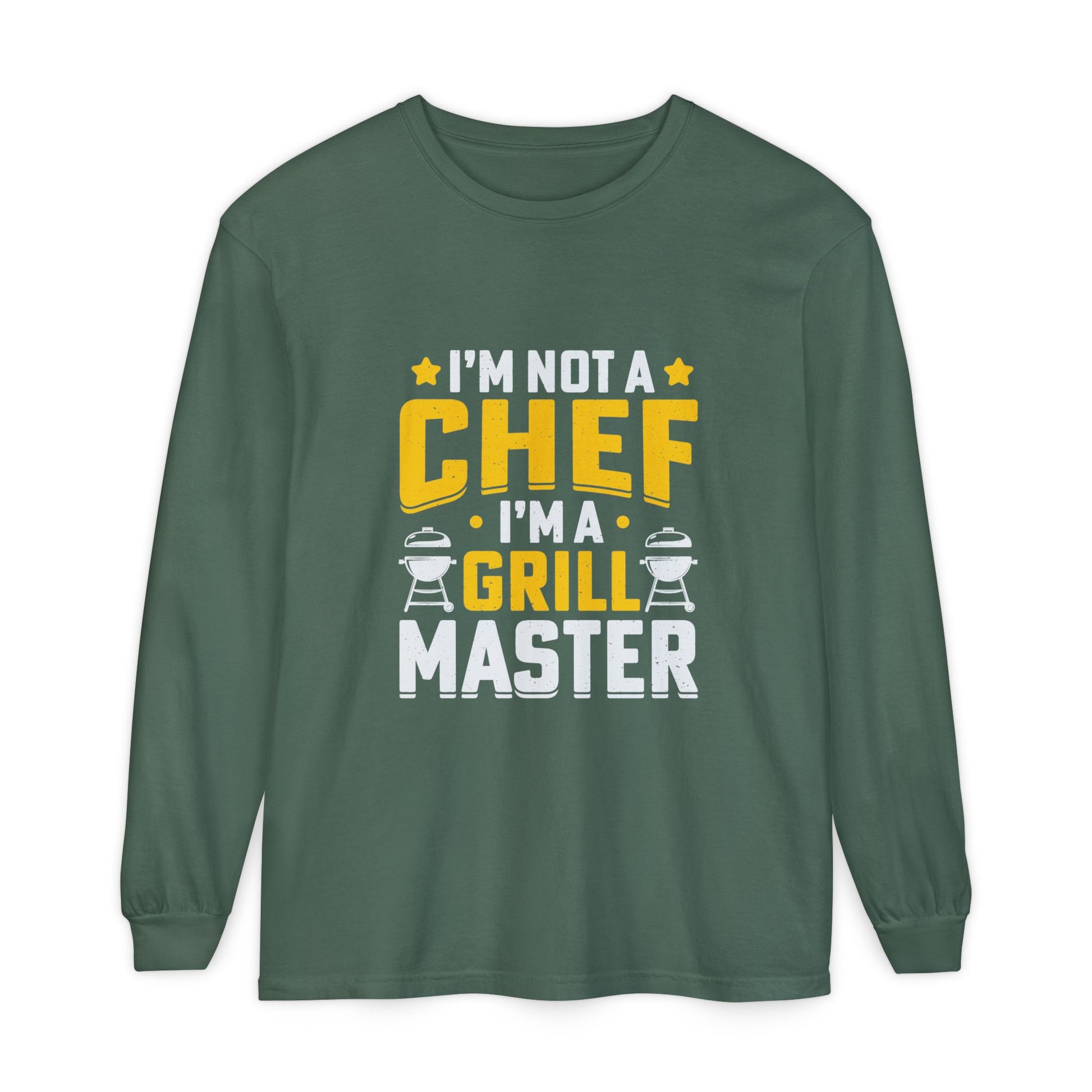 Grill Master Long Sleeve T-Shirt - Perfect Gift for BBQ Lovers