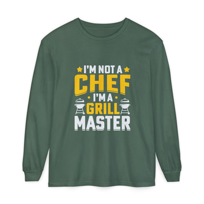 Grill Master Long Sleeve T-Shirt - Perfect Gift for BBQ Lovers