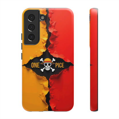 One Piece Samsung Tough Phone Case, Pirate Adventure Design