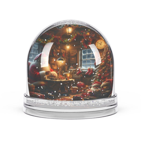 Christmas at Santa’s Workshop Snow Globe