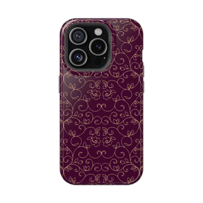 Luxury Serial Magnetic Phone Case, Royal