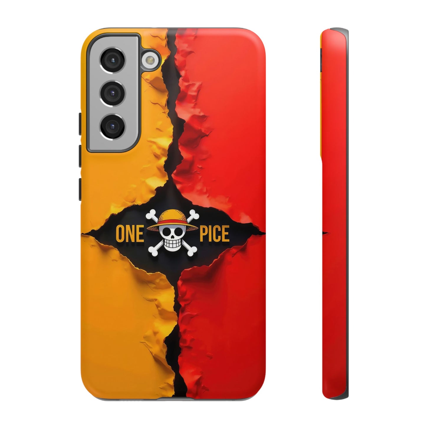 One Piece Samsung Tough Phone Case, Pirate Adventure Design