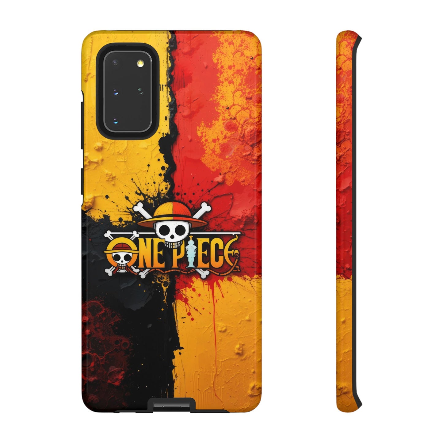 One Piece Samsung Tough Phone Case, Anime Vibrant Design