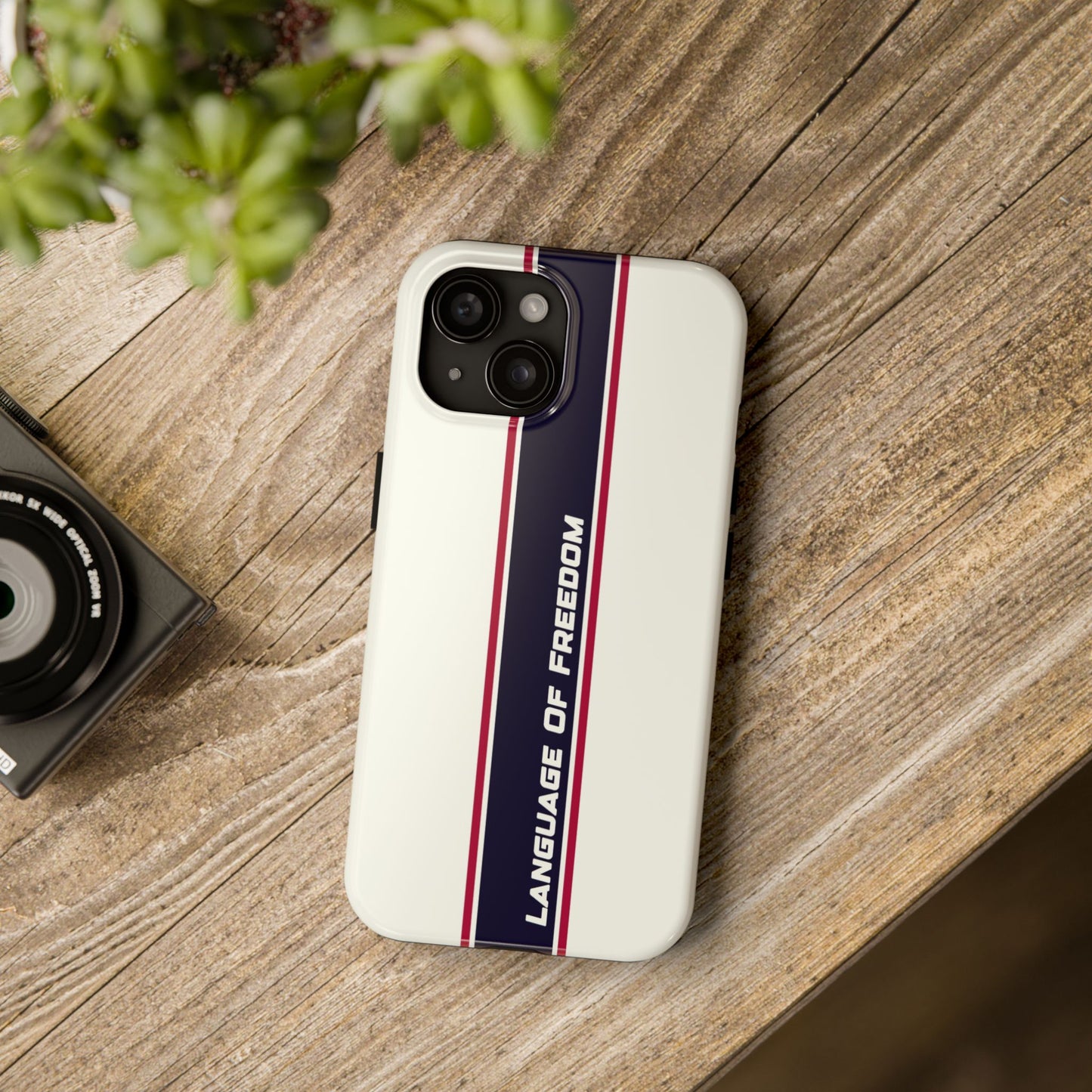 Language of Freedom Tough Phone Cases