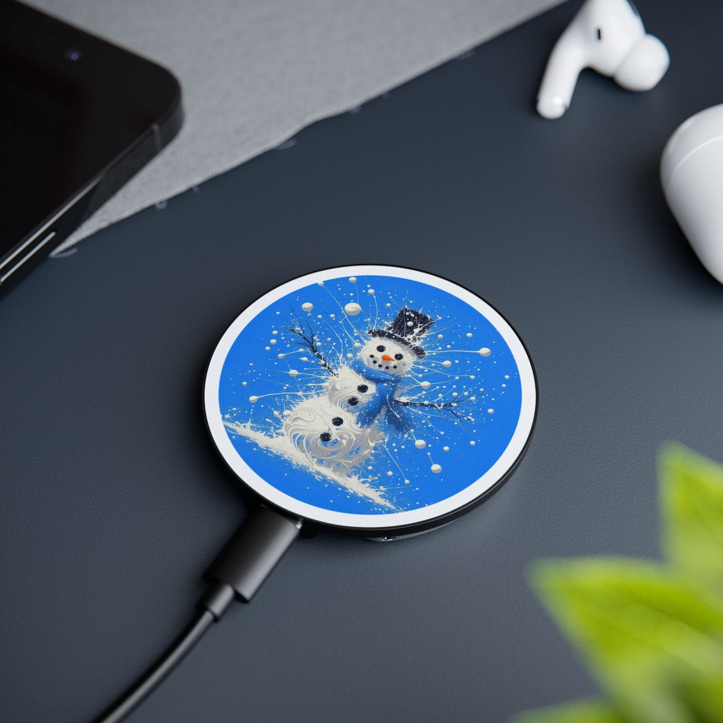 Abstract Frostie Magnetic Induction Charger