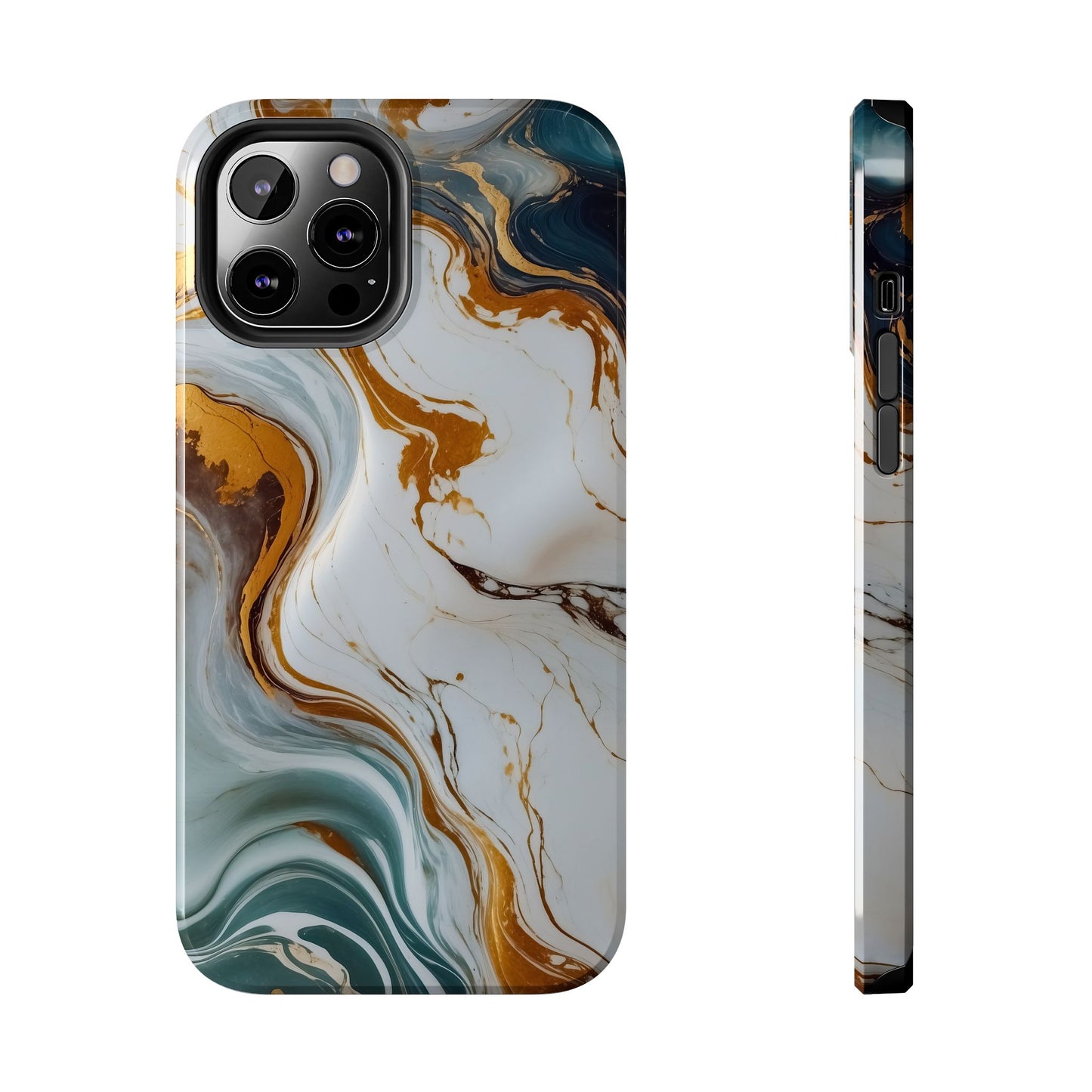 Marble Tough iPhone Case, Stylish Protective Case