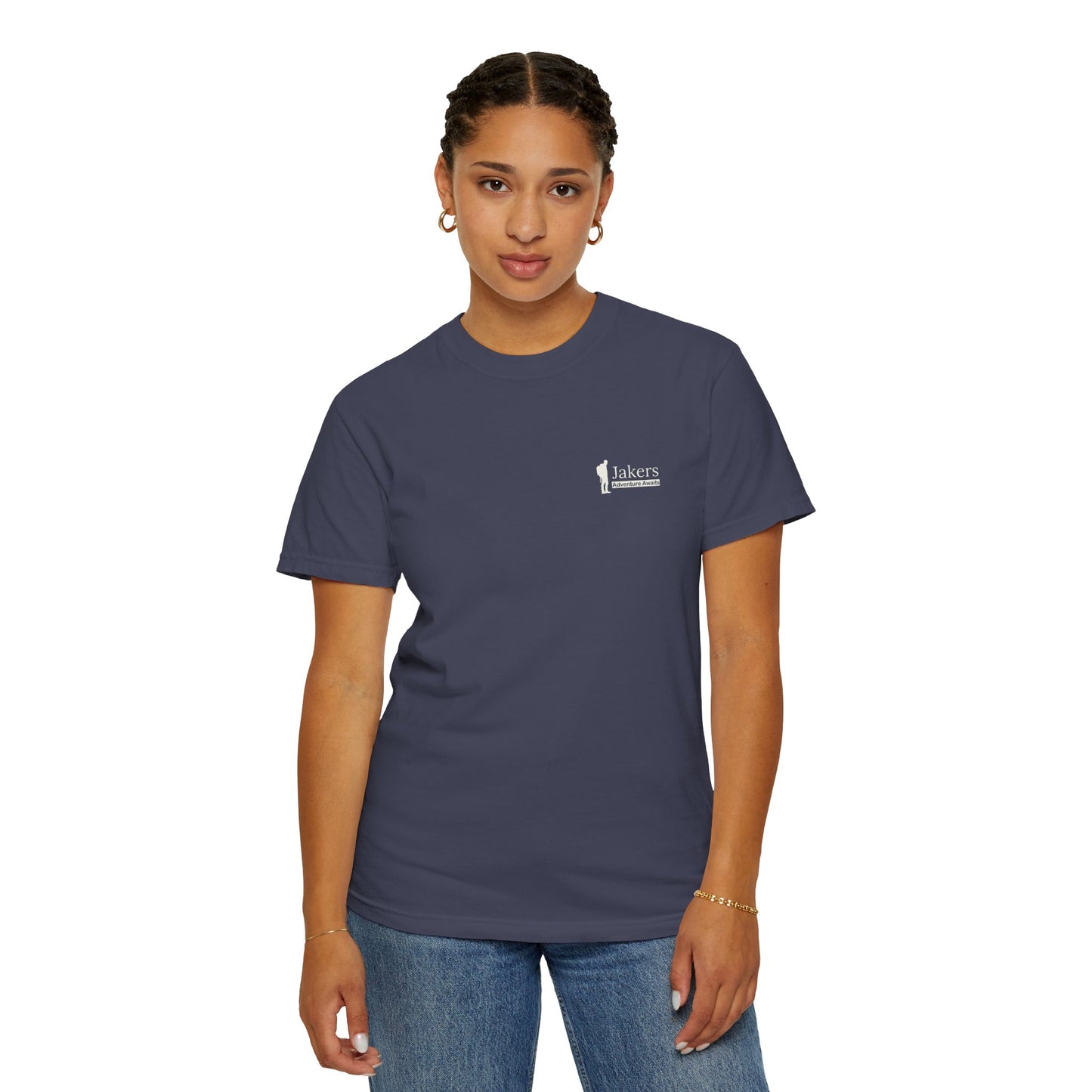 Jakers Adventure Awaits Unisex Garment-Dyed T-shirt