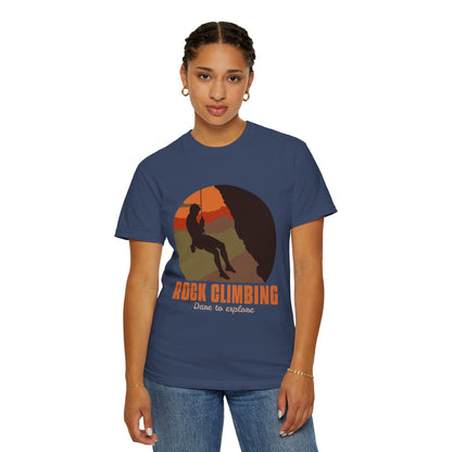 Rock Climbing Dare To Explore T-shirt