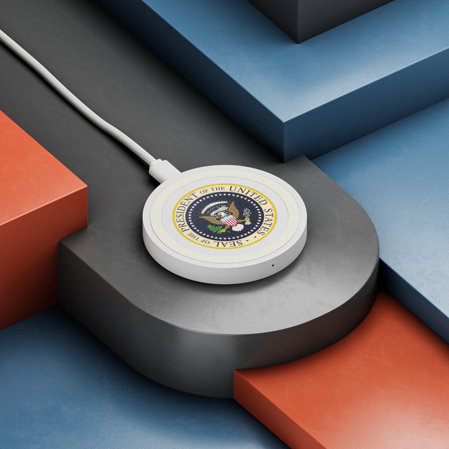 Seal Of The President Quake Wireless Charging Pad