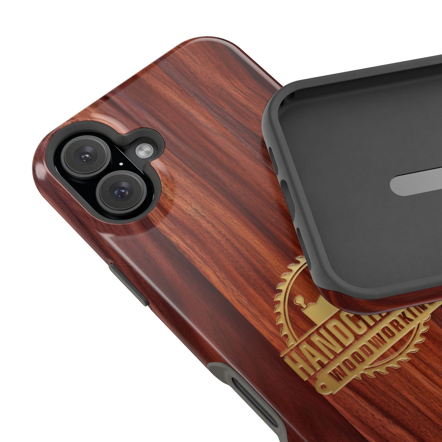 Woodworking Logo Magnetic iPhone Case