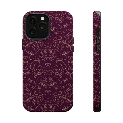 Luxury Serial Magnetic Phone Case, Royal