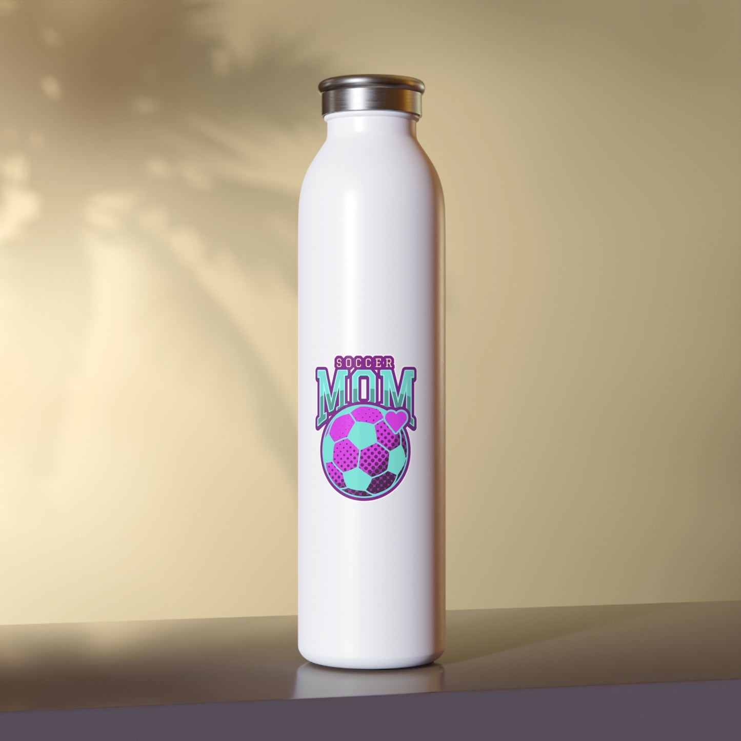 Soccer Mom Slim Water Bottle