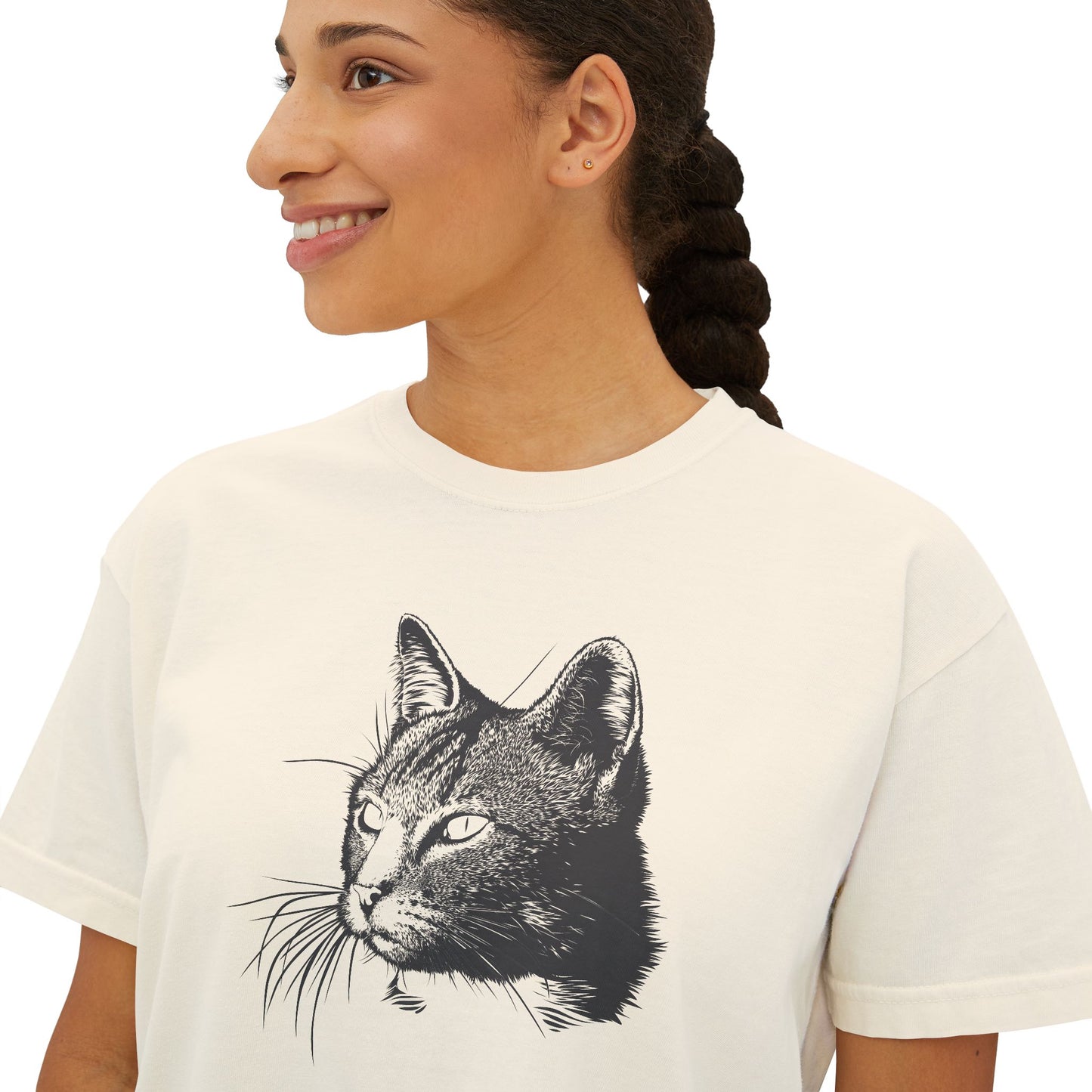 Cat Women's Boxy Tee