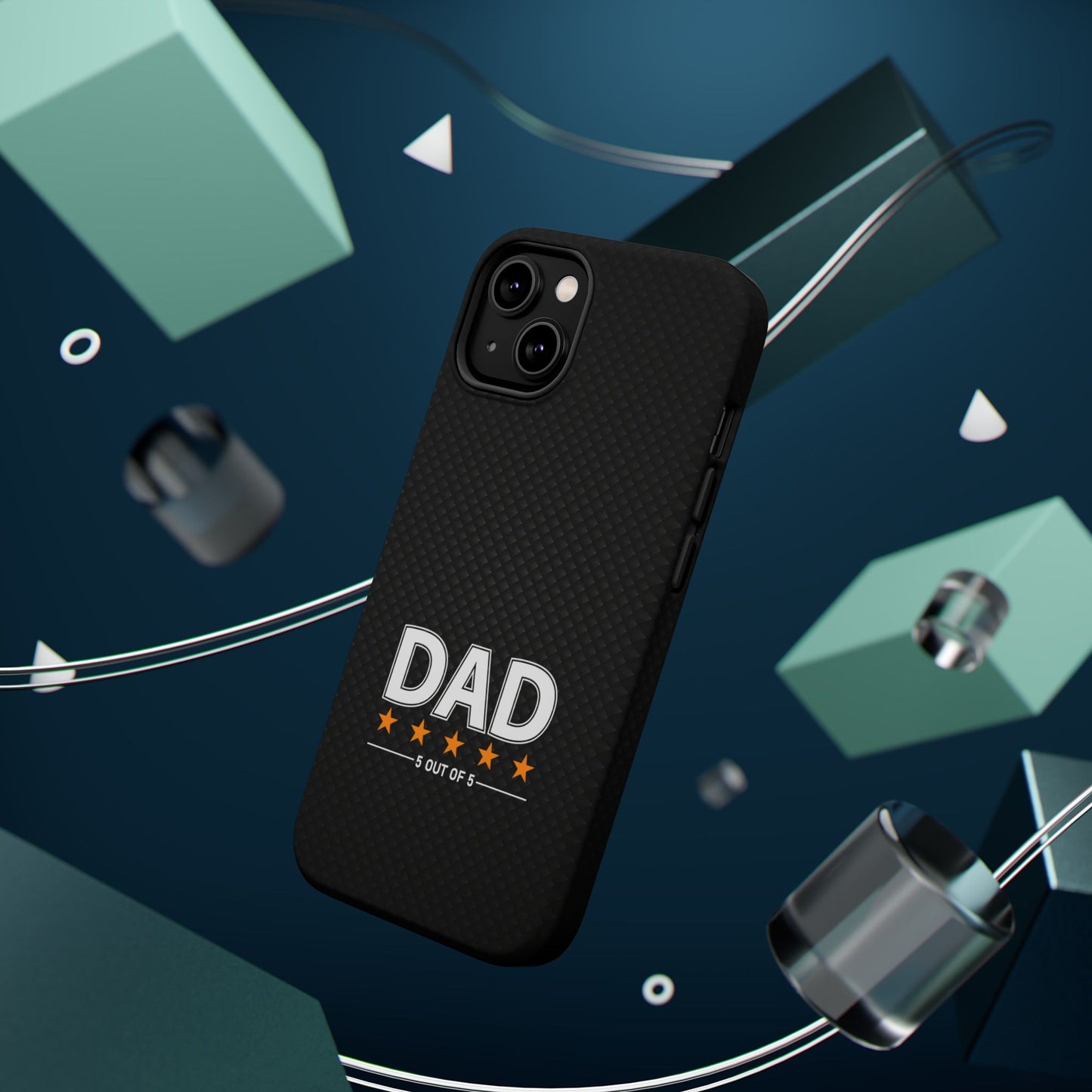 Dad 5 Out of 5 Stars Magnetic Phone Case