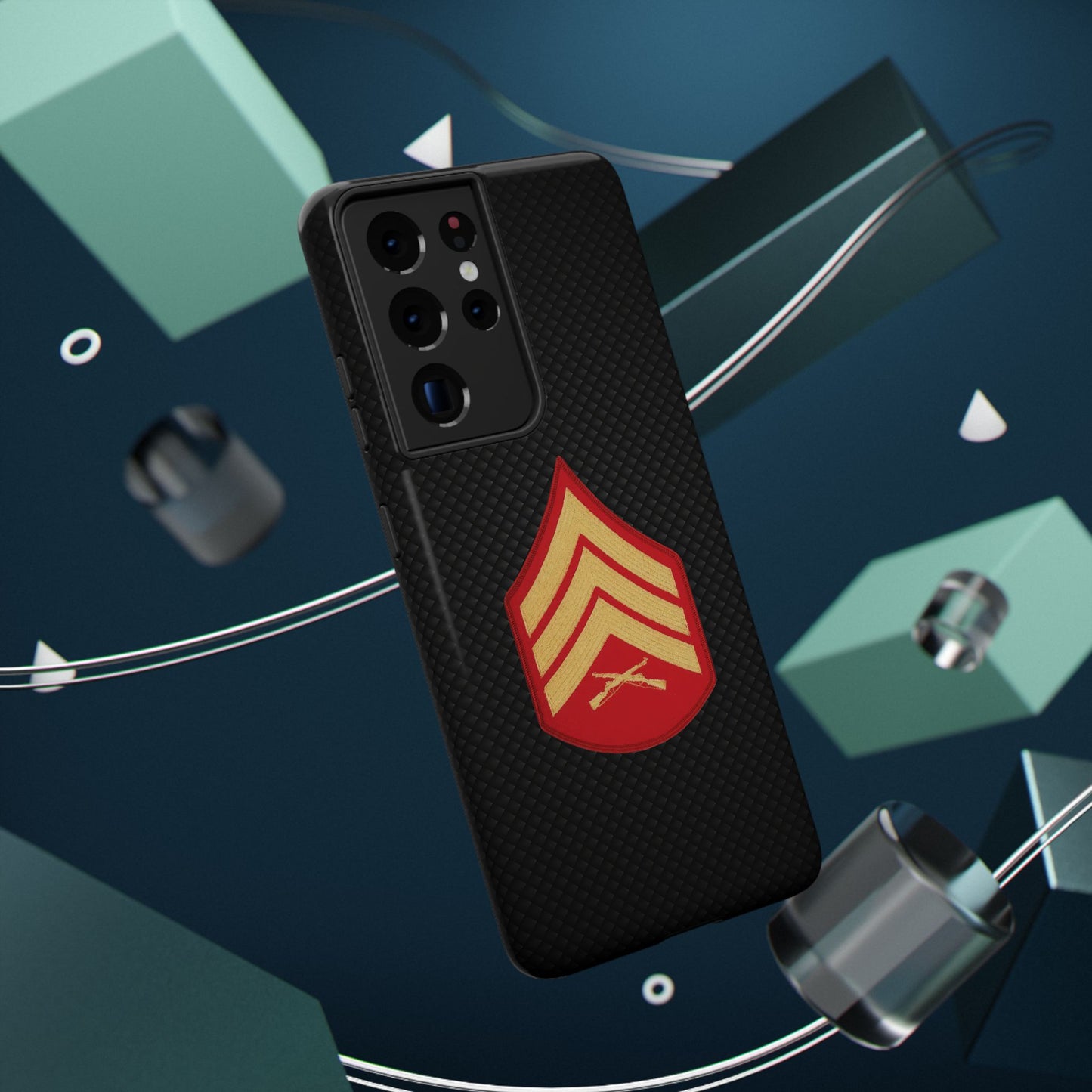 Rank Insignia Impact-Resistant Cases, Sergeant