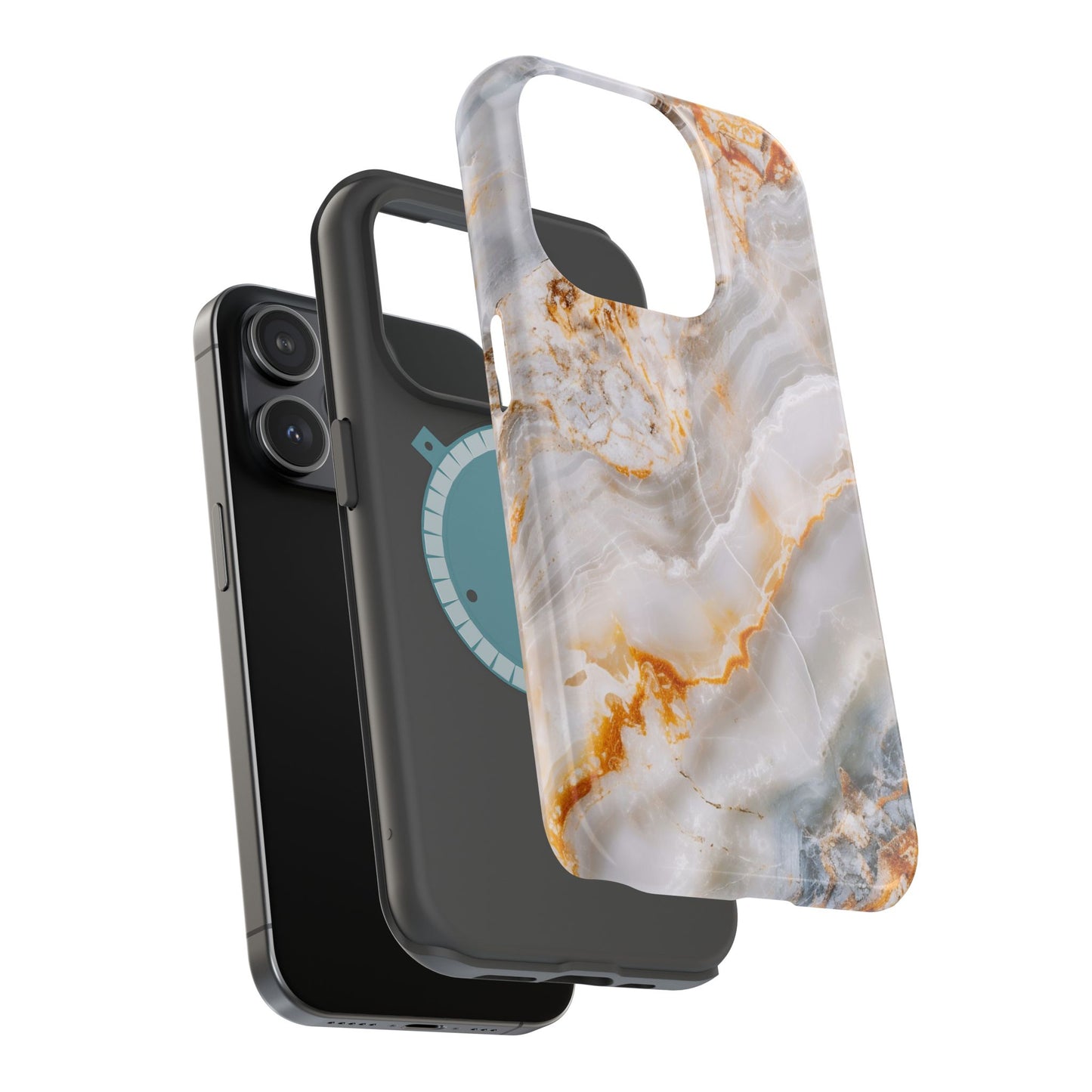 Pure Elegance Marble Magnetic iPhone Case, Stylish & Trendy Accessories