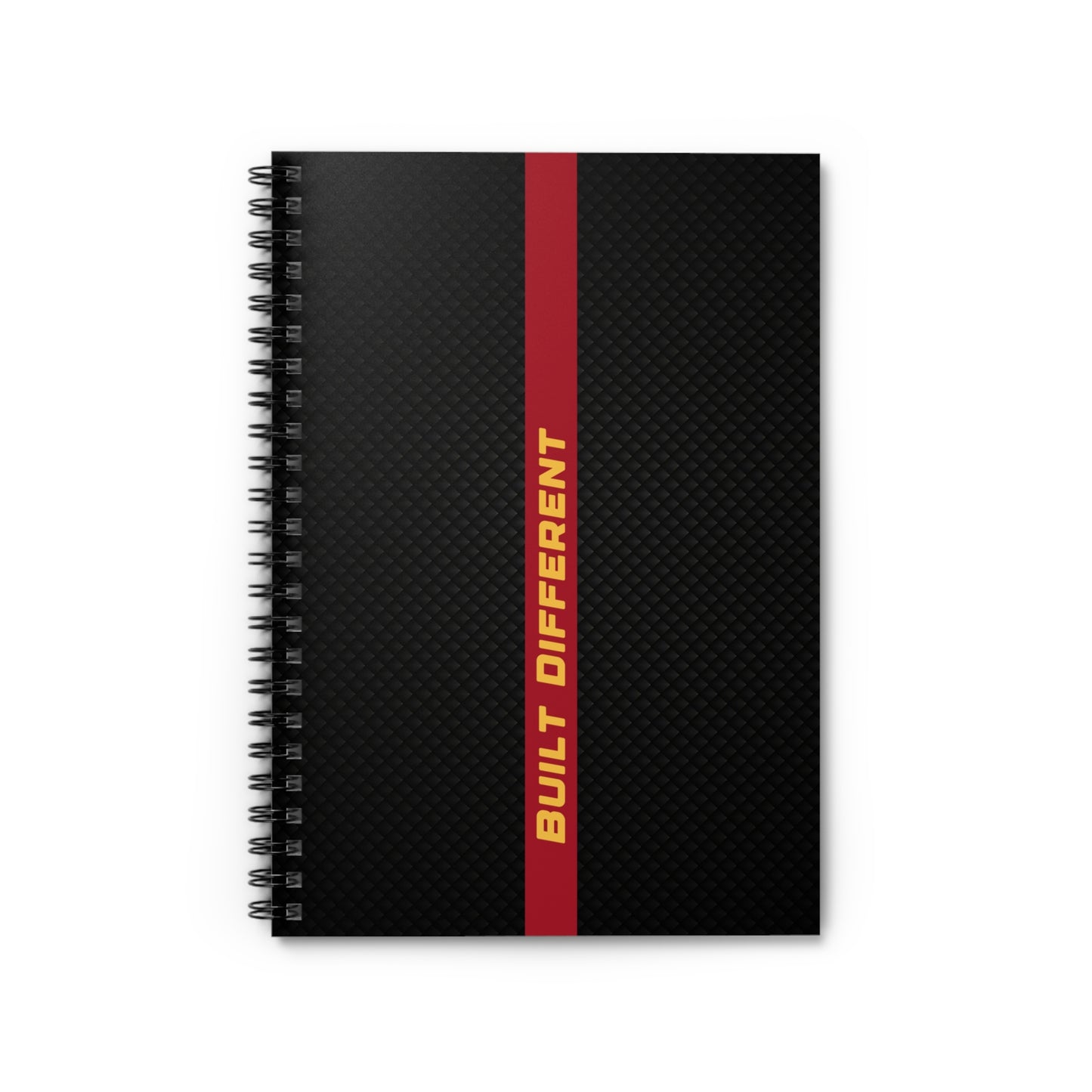 Built Different Spiral Notebook - Stylish Journal for Notes