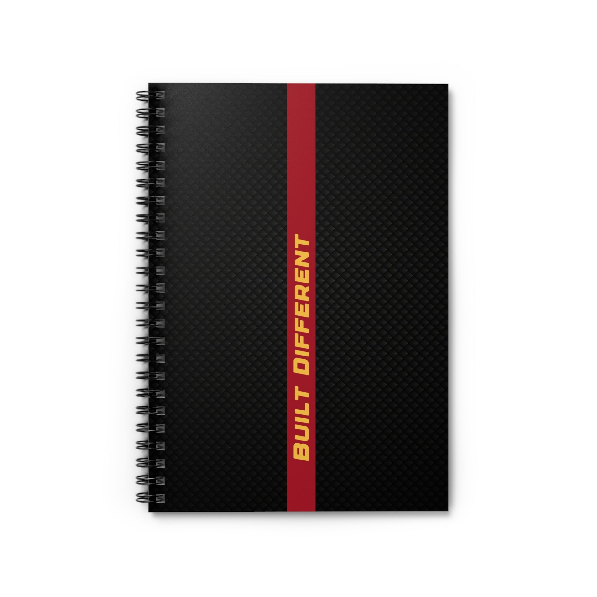 Built Different Spiral Notebook - Stylish Journal for Notes